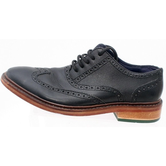 Cole Haan Other - Cole Haan Shoes Men's Size 8.5 Wide Colton Brogue Wingtip Oxford Black C11756